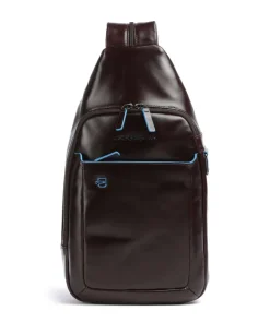 Best Blue Square Sling bag leather Sling Bags