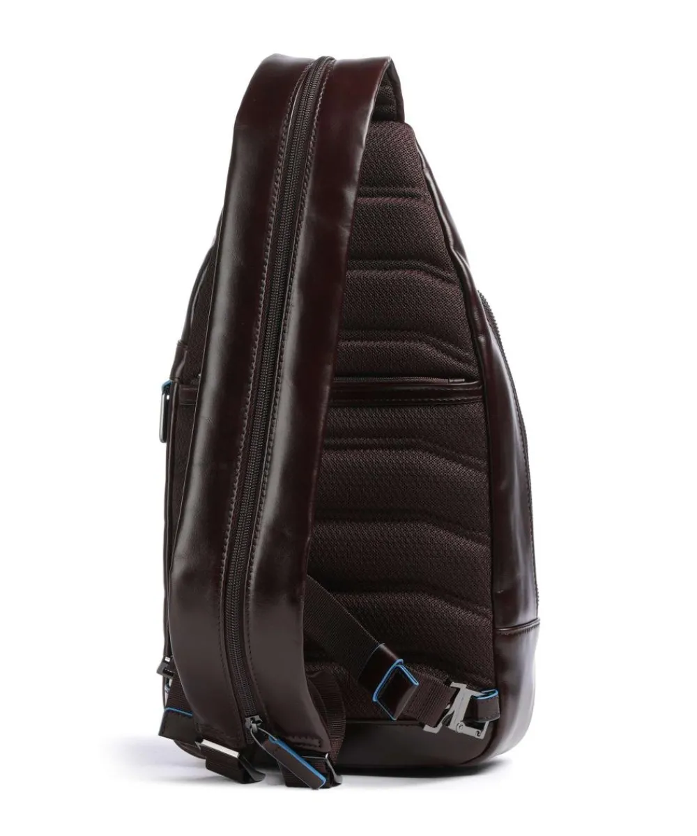 Best Blue Square Sling bag leather Sling Bags