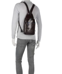 Best Blue Square Sling bag leather Sling Bags