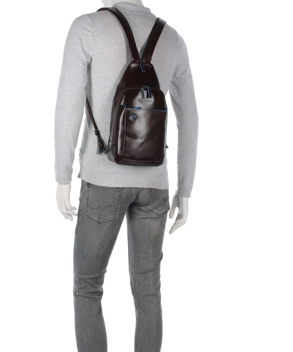 Best Blue Square Sling bag leather Sling Bags