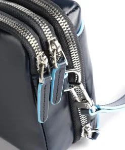Sale Blue Square Wristlet cow leather Wristlets