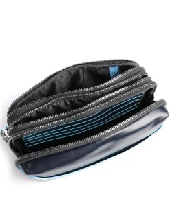 Sale Blue Square Wristlet cow leather Wristlets