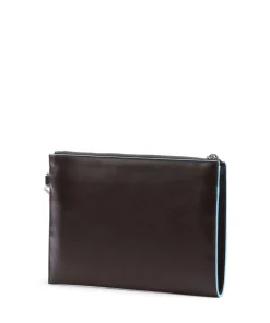 New Blue Square Wristlet fine grain leather Wristlets