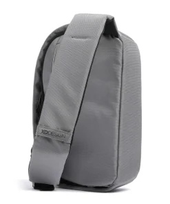 XD Design Bobby Sling bag recycled polyester, polyurethane grey Best