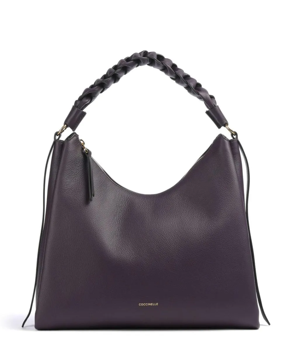 Best Boheme Grana Double Hobo bag grained leather Shoulder Bags|Hobo Bags