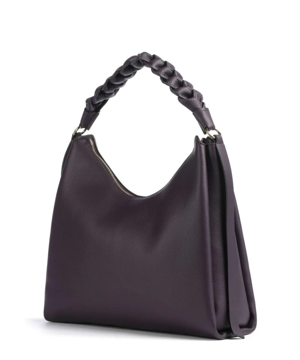 Best Boheme Grana Double Hobo bag grained leather Shoulder Bags|Hobo Bags
