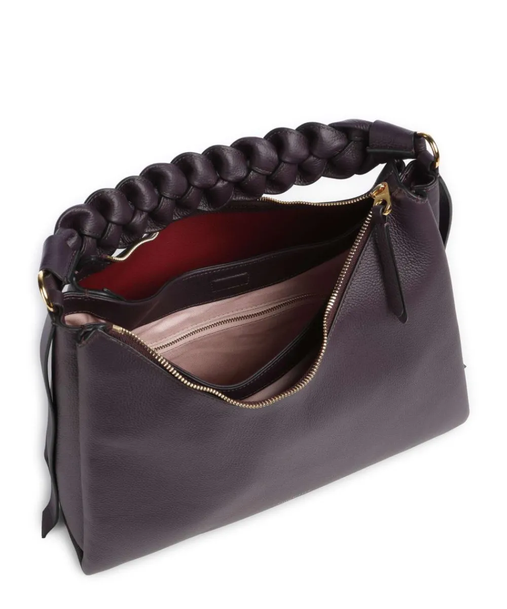 Best Boheme Grana Double Hobo bag grained leather Shoulder Bags|Hobo Bags