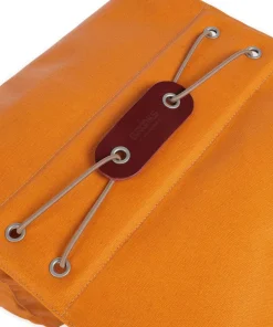 Brooks England Bricklane Luggage bag canvas orange New