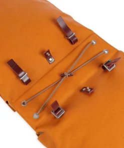 Brooks England Bricklane Luggage bag canvas orange New