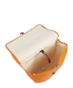 Brooks England Bricklane Luggage bag canvas orange New