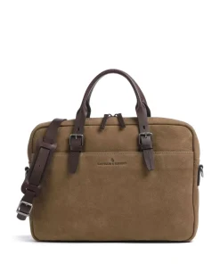Discount Briefcase 15″ brushed cow leather Business- & Laptop Bags