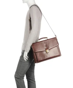 Best Briefcase fine grain cow leather Business- & Laptop Bags