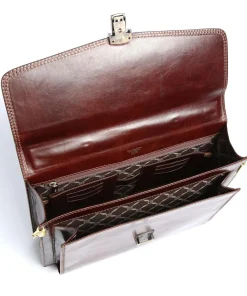 Best Briefcase fine grain cow leather Business- & Laptop Bags