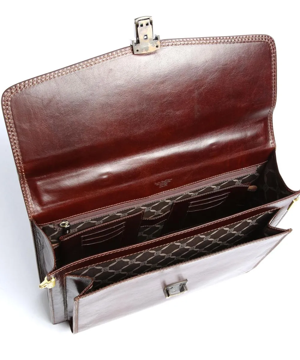 Best Briefcase fine grain cow leather Business- & Laptop Bags
