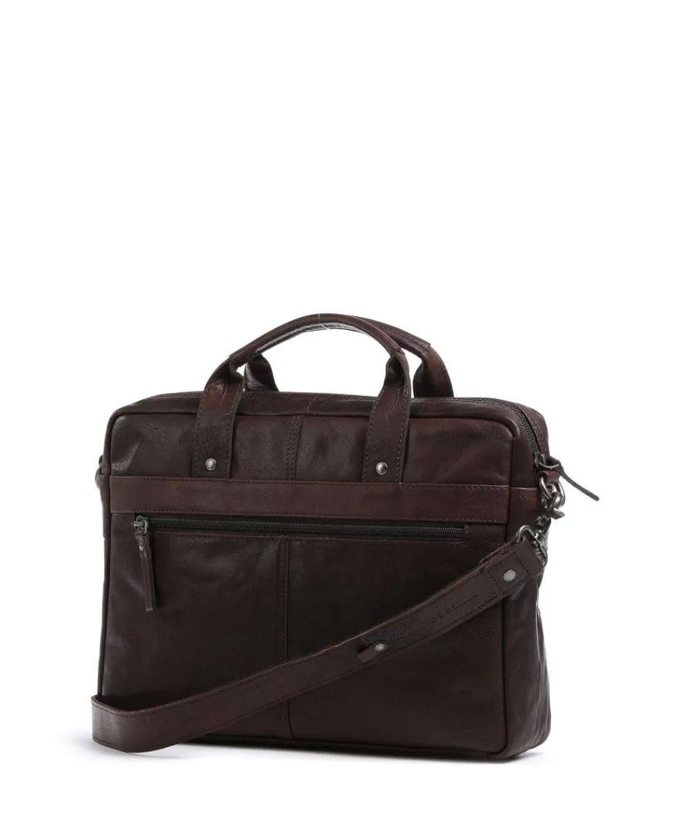 Best Bronco Briefcase 14″ buffalo leather Business- & Laptop Bags