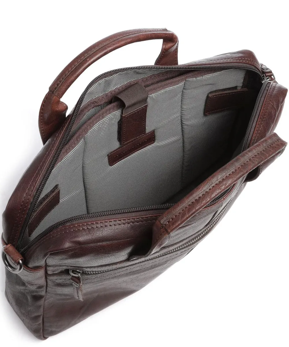 Best Bronco Briefcase 14″ buffalo leather Business- & Laptop Bags