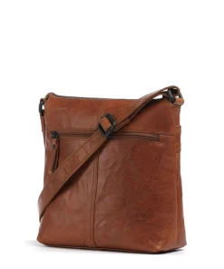 Online Bronco Deborah Crossbody bag fine grain leather Crossbody Bags