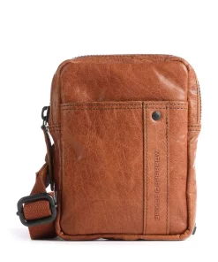 Spikes & Sparrow Bronco Sling bag leather cognac New
