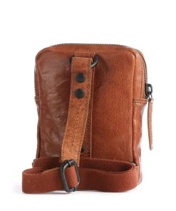 Spikes & Sparrow Bronco Sling bag leather cognac New