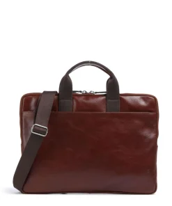 Picard Buddy Briefcase 15″ buffalo leather red brown Outlet