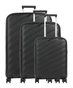 Travelite Burano Suitcase set (4 wheels) 3-pc. black Online
