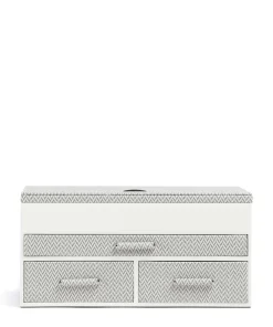 Clearance Calma Jewelry box wood, fabric Jewelry Boxes