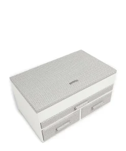 Clearance Calma Jewelry box wood, fabric Jewelry Boxes