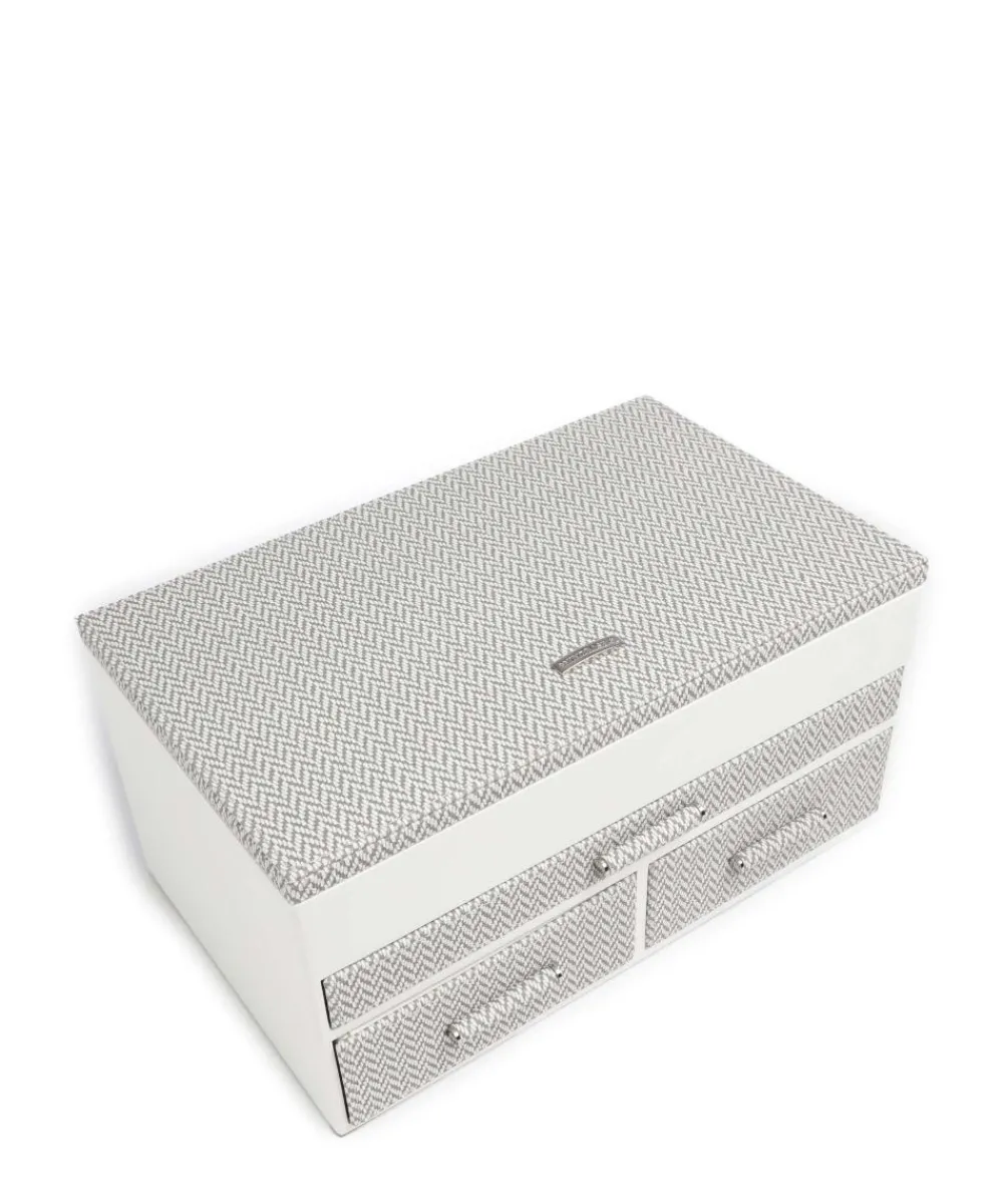 Clearance Calma Jewelry box wood, fabric Jewelry Boxes