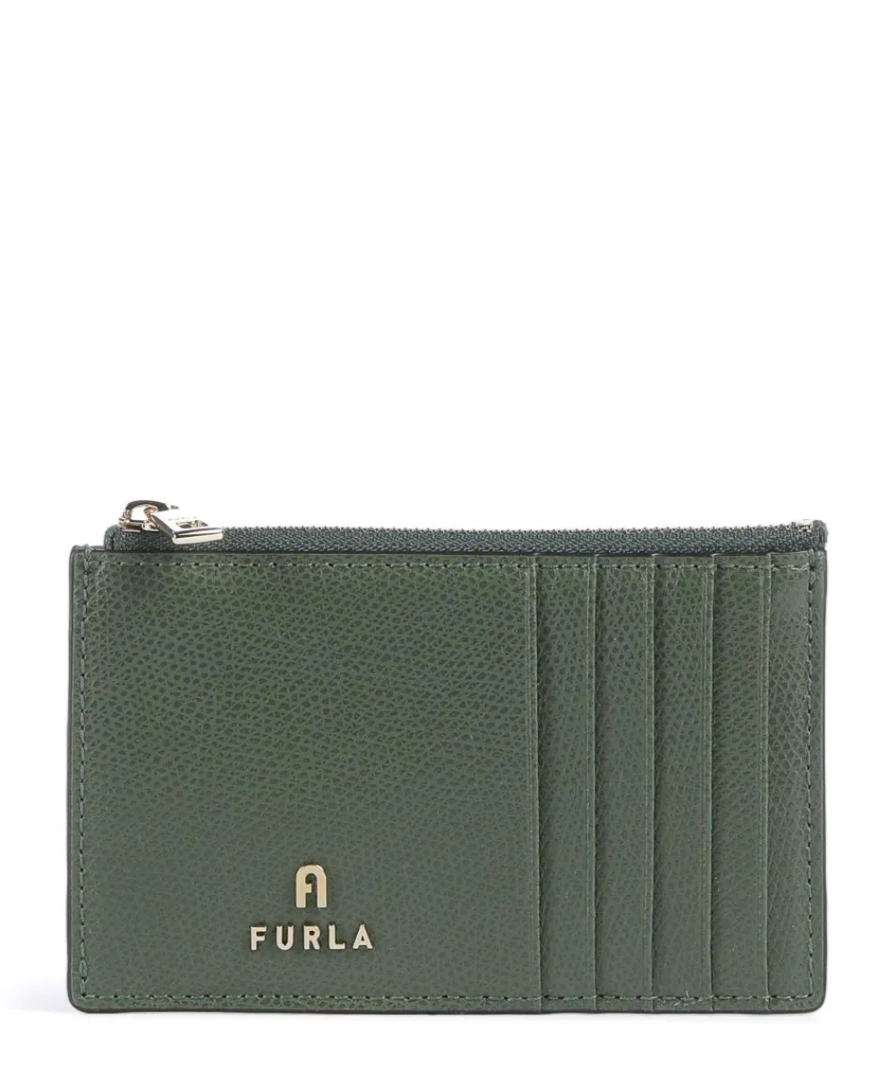 Best Camelia M Credit card holder grained leather Credit Card Holders|Wallets