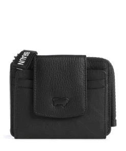 Braun Büffel Capri RFID Credit card holder fine grain cow leather black New