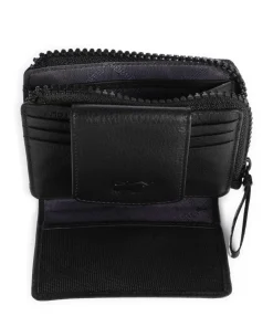 Braun Büffel Capri RFID Credit card holder fine grain cow leather black New