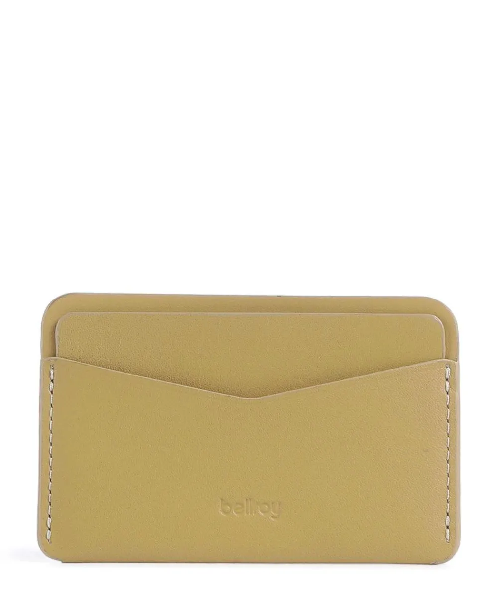 Bellroy Card Slip RFID Credit card holder leather mustard yellow Discount