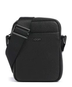 JOOP! Cardona Rafael Crossbody bag grained leather black Outlet