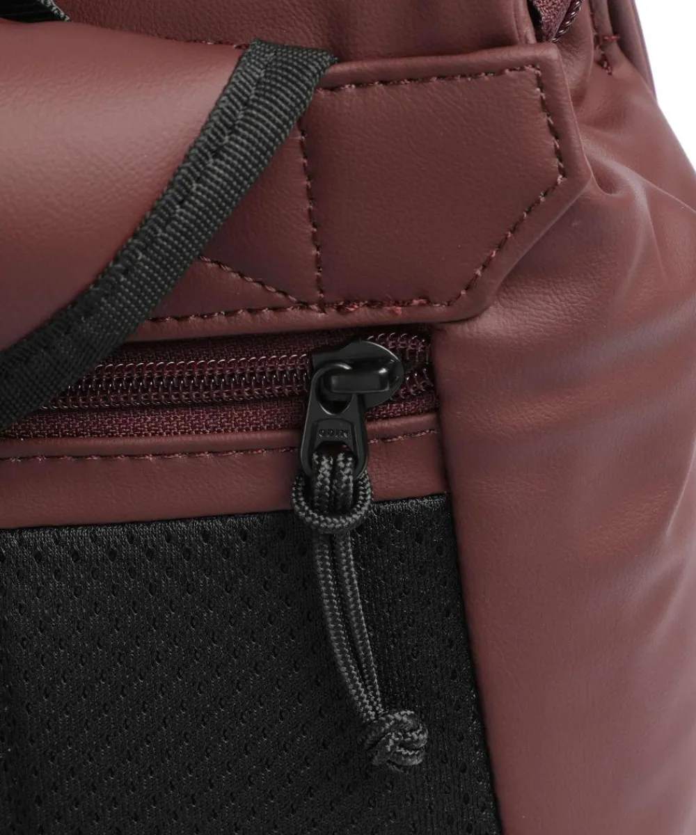 Zwei Cargo CAR130 Backpack 13″ imitation leather bordeaux red New