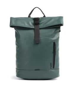 Zwei Cargo CAR200 Rolltop backpack 14″ imitation leather dark green Clearance