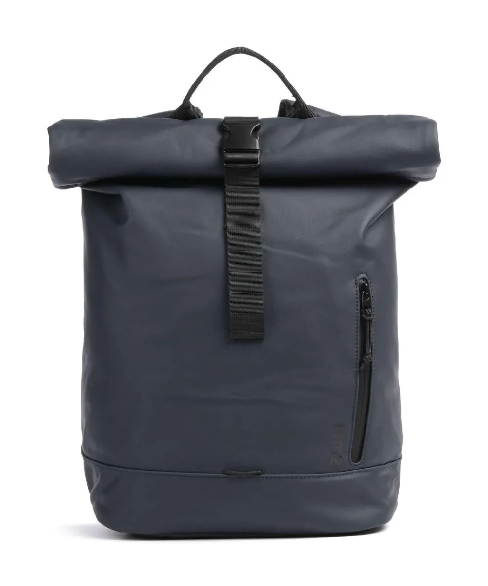Zwei Cargo CAR200 Rolltop backpack 14″ imitation leather dark blue Online