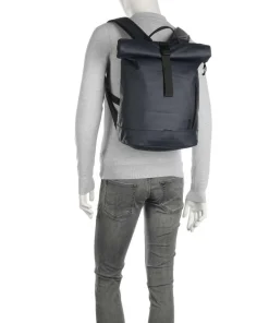 Zwei Cargo CAR200 Rolltop backpack 14″ imitation leather dark blue Online