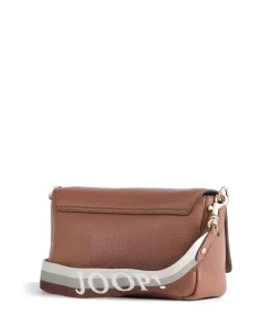 JOOP! Carino Muna Crossbody bag grained leather brown Sale