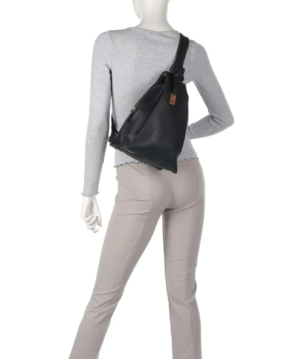 Castelijn & Beerens Carisma Backpack grained cow leather black Best