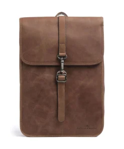 Castelijn & Beerens Carisma RFID Backpack 15″ leather cognac Sale