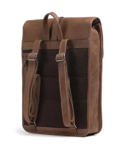 Castelijn & Beerens Carisma RFID Backpack 15″ leather cognac Sale