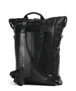 Online Caugio Laptop backpack 13″ fine grain cow leather Laptop Backpacks