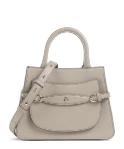 AIGNER Cavallo M Handbag grained cow leather beige Best