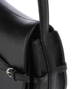 AIGNER Cavallo S Crossbody bag grained cow leather black Hot