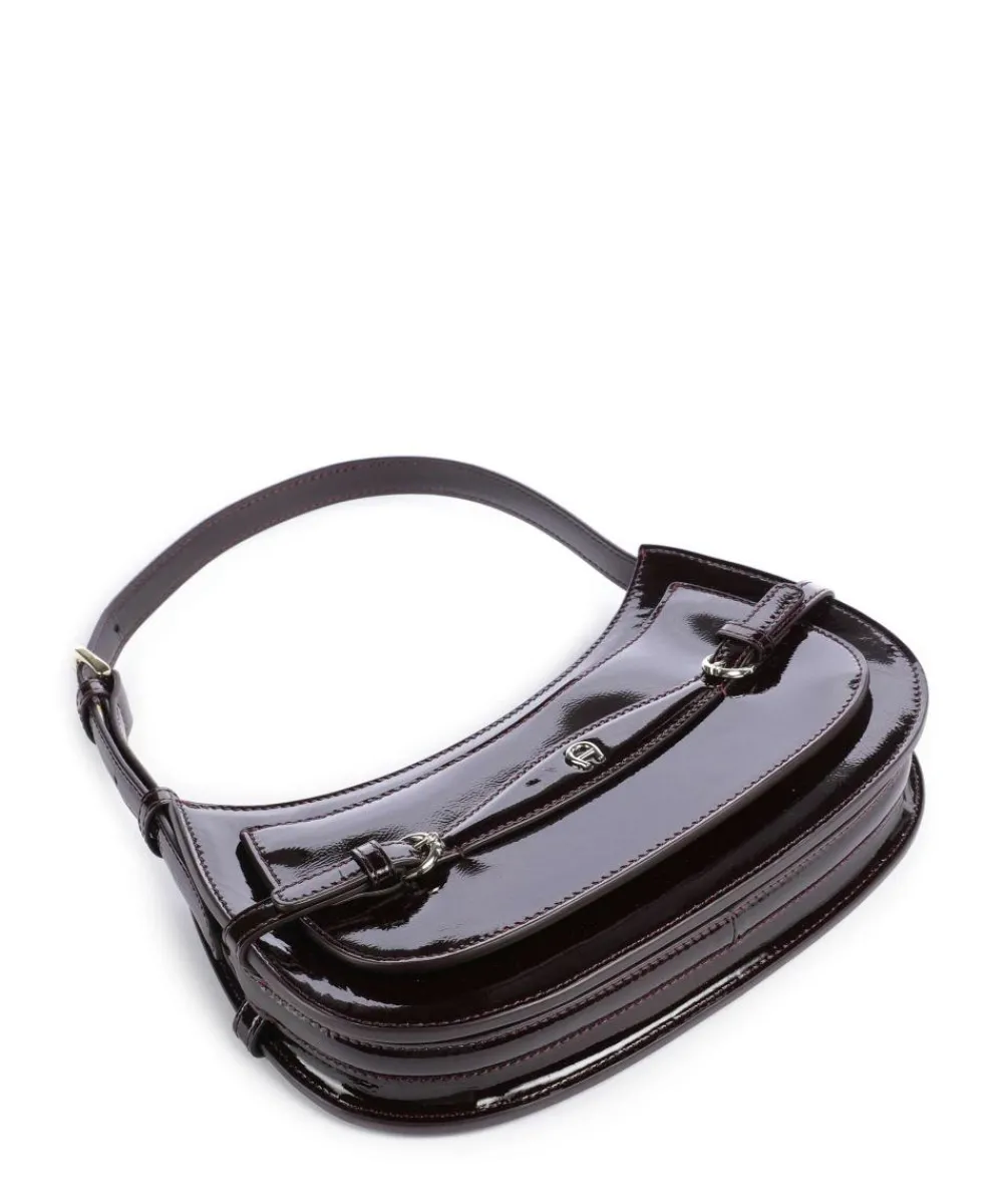 AIGNER Cavallo XS Shoulder bag patent leather bordeaux red Best
