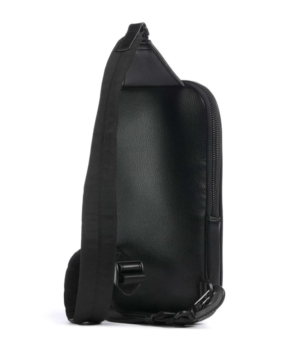 Armani Exchange Cedric Sling bag imitation leather black Best