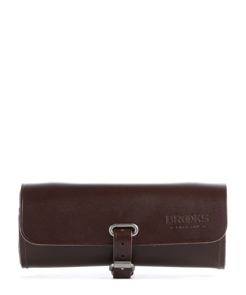 Brooks England Challenge Small Saddle bag smooth leather dark brown New