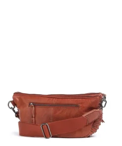 FredsBruder Check My Bag mini Crossbody bag grained leather platino Sale