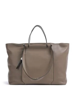 Circle Tote bag 15″ fine grain cow leather Handbags|Tote Bags