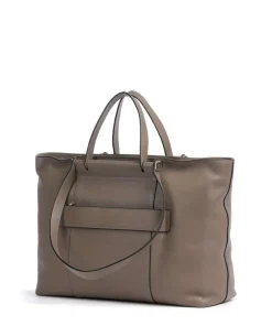 Circle Tote bag 15″ fine grain cow leather Handbags|Tote Bags